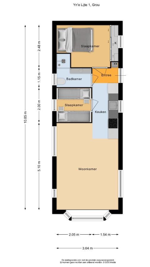 Huskes Hus En Hiem - Rent As One - Chalets 65 & 66 Βίλα Grou Εξωτερικό φωτογραφία